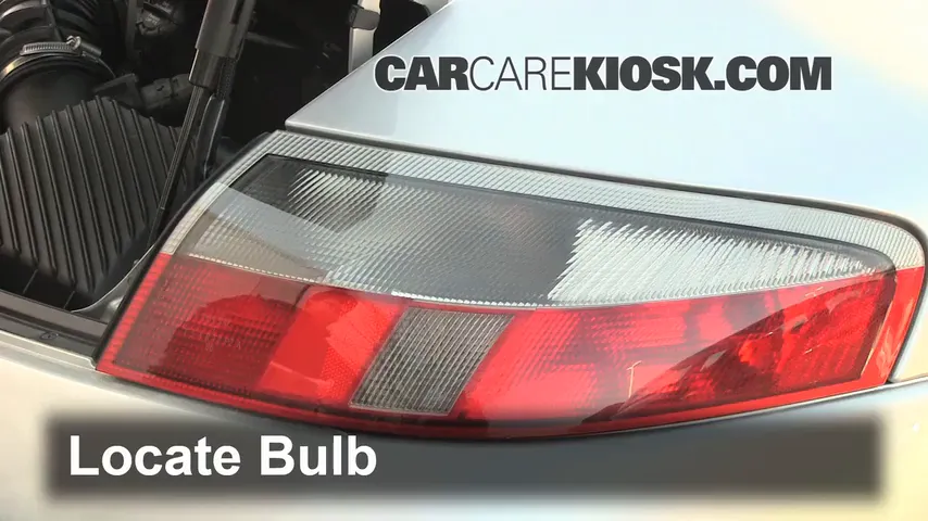 2000 Porsche 911 Carrera 4 3.4L 6 Cyl. Convertible Lights Turn Signal - Rear (replace bulb)